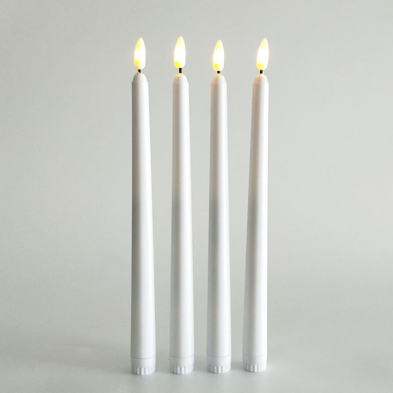 white led taper candle