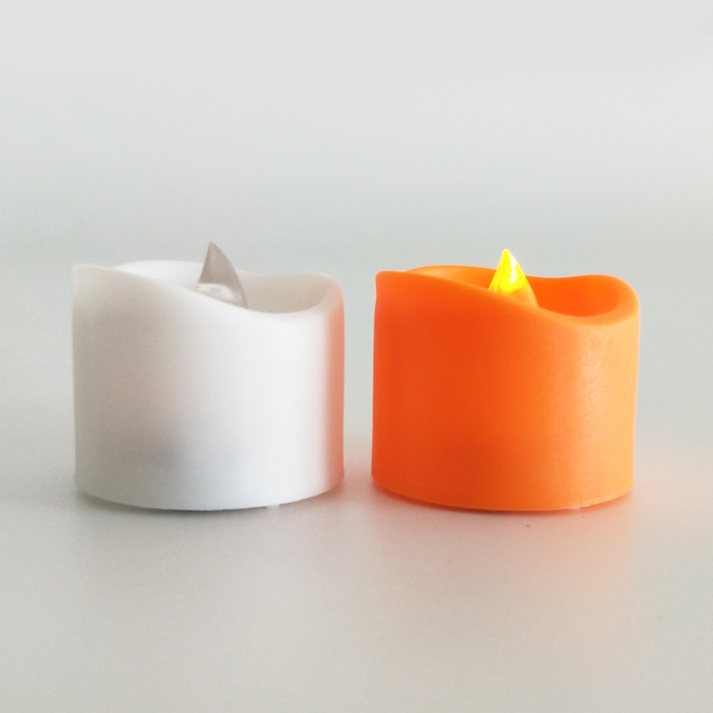 Orange led Votive candle