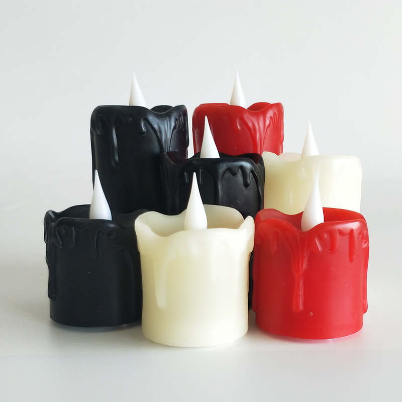 led dripping wax led votive candle