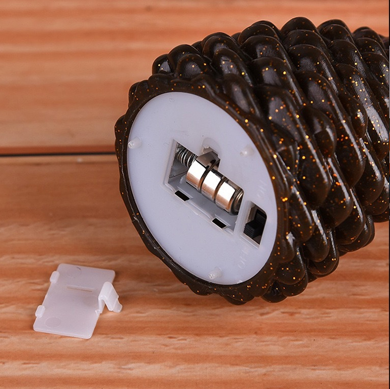 Pinecone LED CANDLE Beige