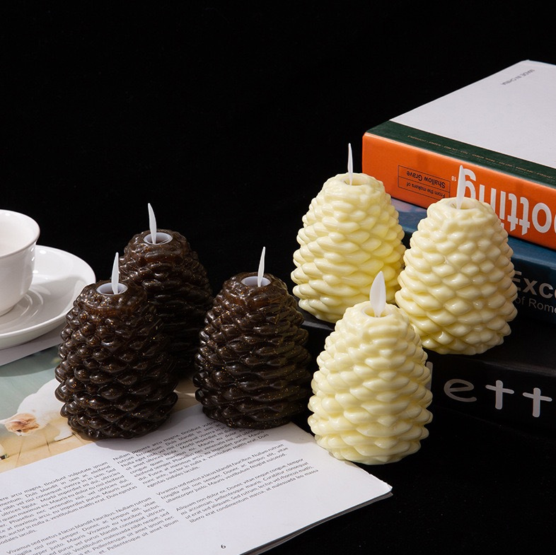 Pinecone LED CANDLE