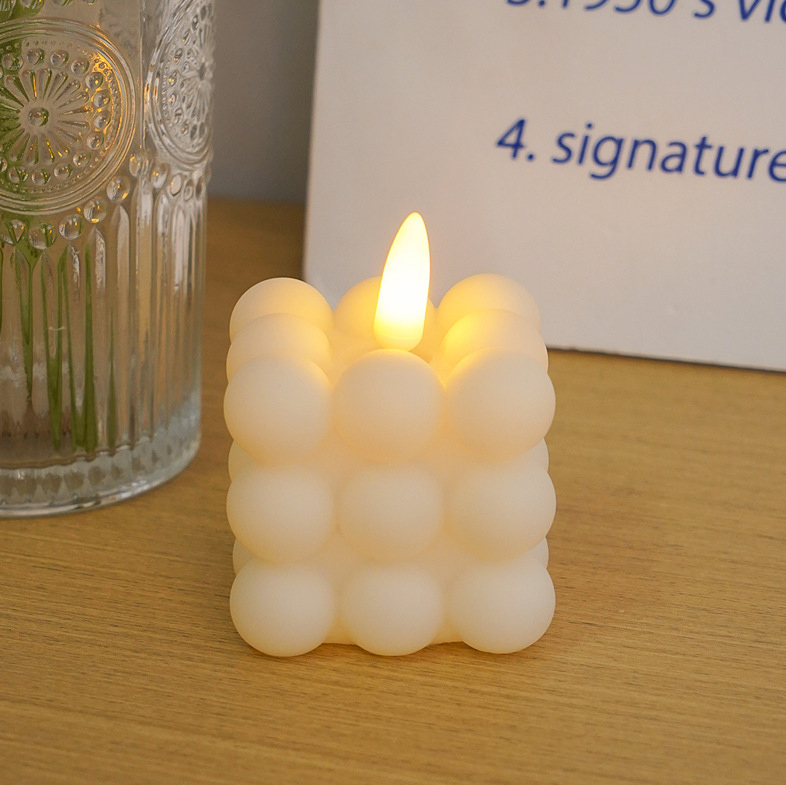 Flickering  Battery-Powered candle Warm Yellow 2