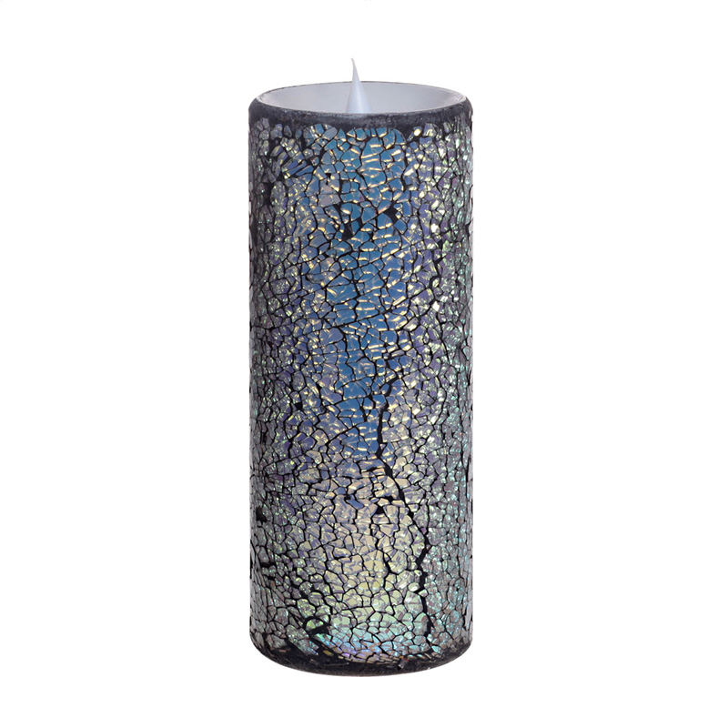 battery led candle mosaic