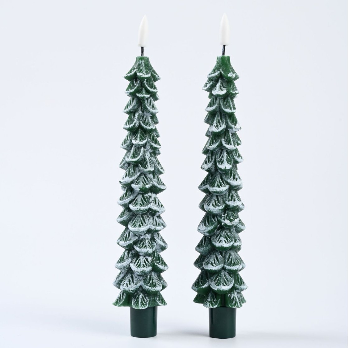 Christmas tree led candles Green Snow
